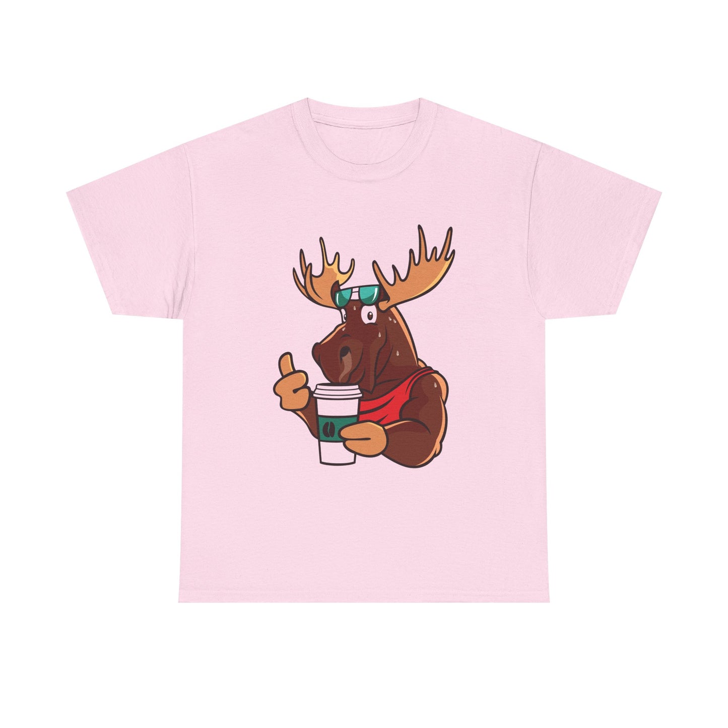 Moose Coffee Vibe Unisex T-shirt