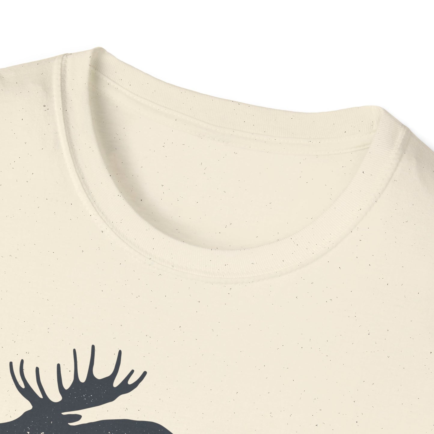 Moose Graphic Unisex T-Shirt | Nature Lover Tee, Outdoor Adventure Shirt, Wildlife Enthusiast Gift, Cabin Decor Apparel, Camping T-Shirt