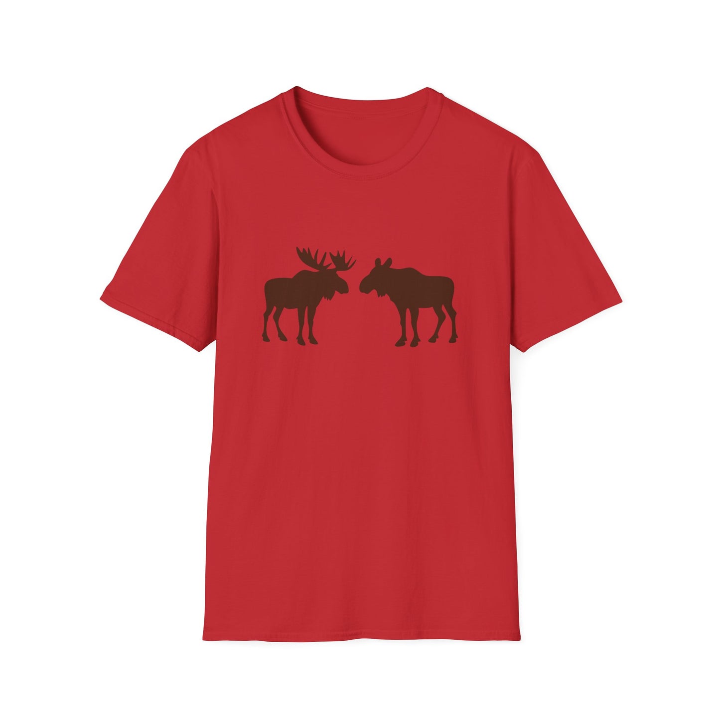 Moose Silhouette Unisex T-Shirt, Nature Lover Gift, Outdoor Adventure Tee, Wildlife Enthusiast Apparel, Casual Everyday Wear, [...]