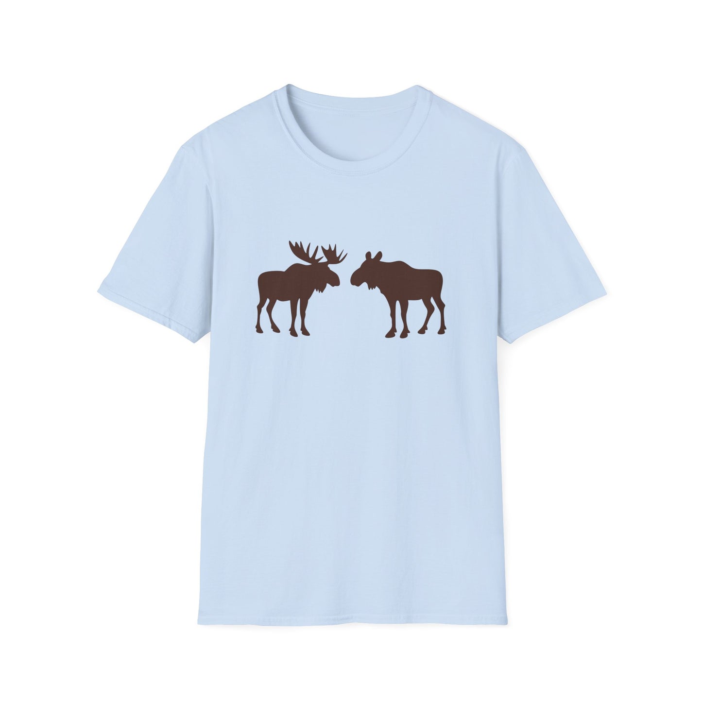 Moose Silhouette Unisex T-Shirt, Nature Lover Gift, Outdoor Adventure Tee, Wildlife Enthusiast Apparel, Casual Everyday Wear, [...]