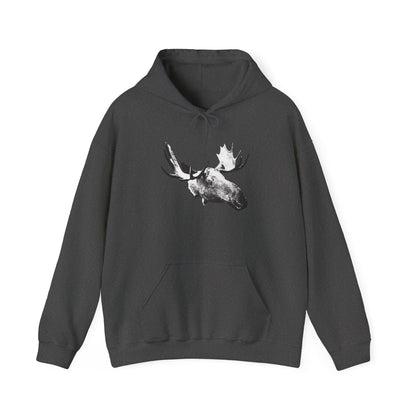 Bull Moose Graphic Unisex Hoodie,  Wildlife Apparel