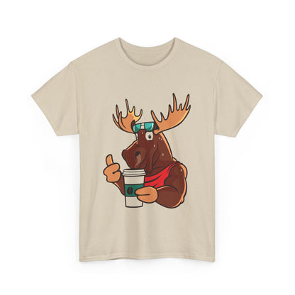 Moose Coffee Vibe Unisex T-shirt