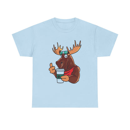 Moose Coffee Vibe Unisex T-shirt