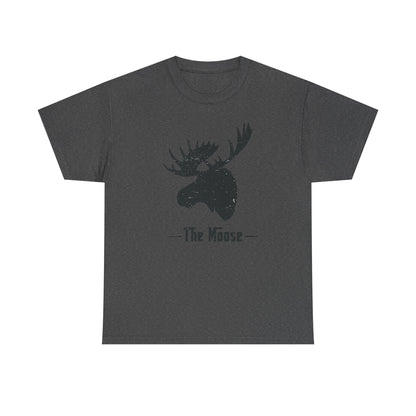 Moose Graphic Tee, Outdoor Adventure Shirt, Nature Lover Gift, Casual Wear, Animal Print T-Shirt