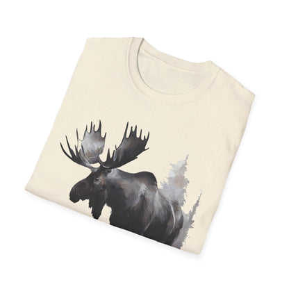 Stylish Moose Graphic T-Shirt - Perfect for Nature Lovers, Gifts for Outdoor Enthusiasts, Casual Wear, Eco-Friendly Apparel, Summer [...]