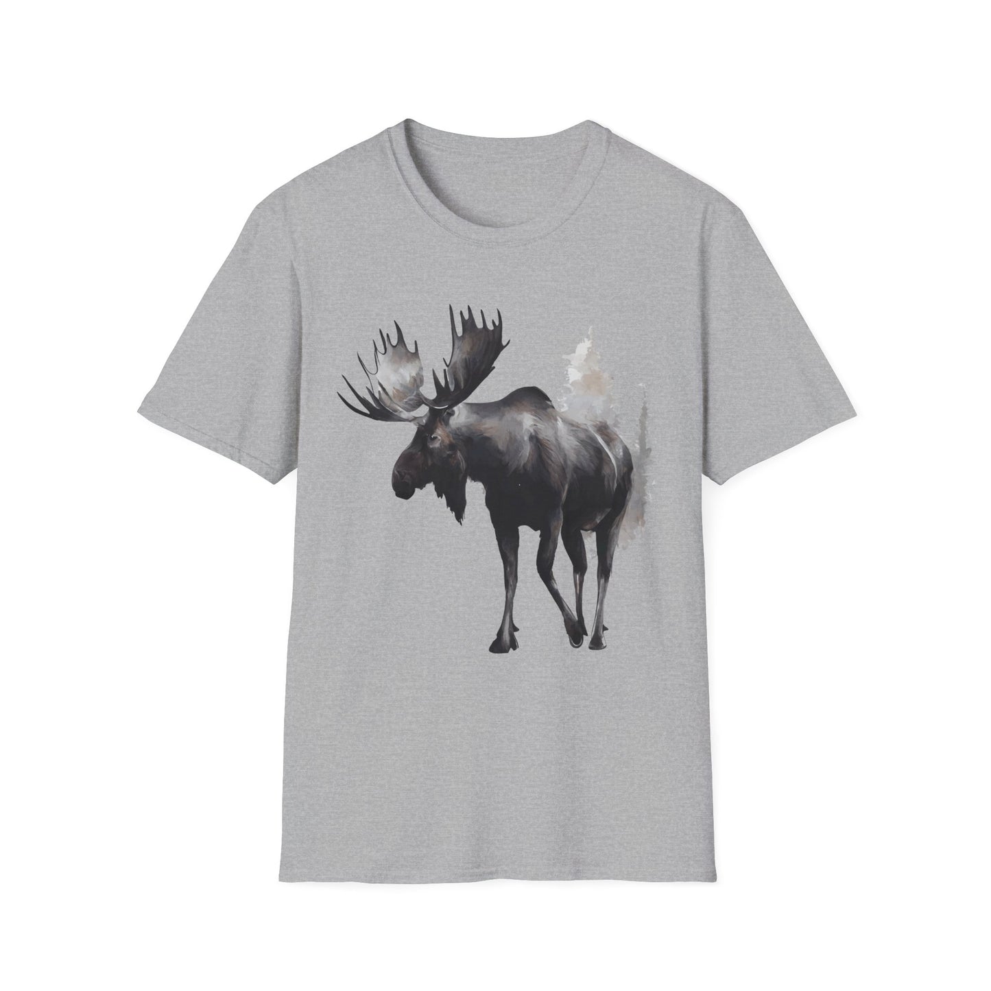 Stylish Moose Graphic T-Shirt - Perfect for Nature Lovers, Gifts for Outdoor Enthusiasts, Casual Wear, Eco-Friendly Apparel, Summer [...]