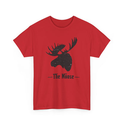 Moose Graphic Tee, Outdoor Adventure Shirt, Nature Lover Gift, Casual Wear, Animal Print T-Shirt