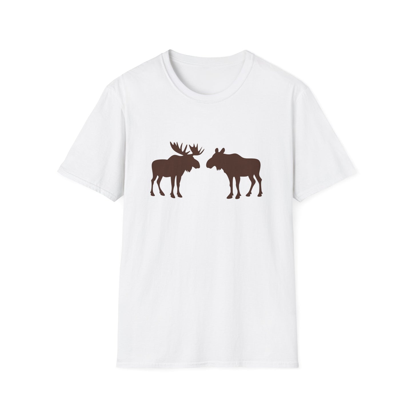 Moose Silhouette Unisex T-Shirt, Nature Lover Gift, Outdoor Adventure Tee, Wildlife Enthusiast Apparel, Casual Everyday Wear, [...]