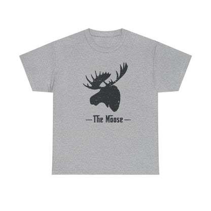 Moose Graphic Tee, Outdoor Adventure Shirt, Nature Lover Gift, Casual Wear, Animal Print T-Shirt