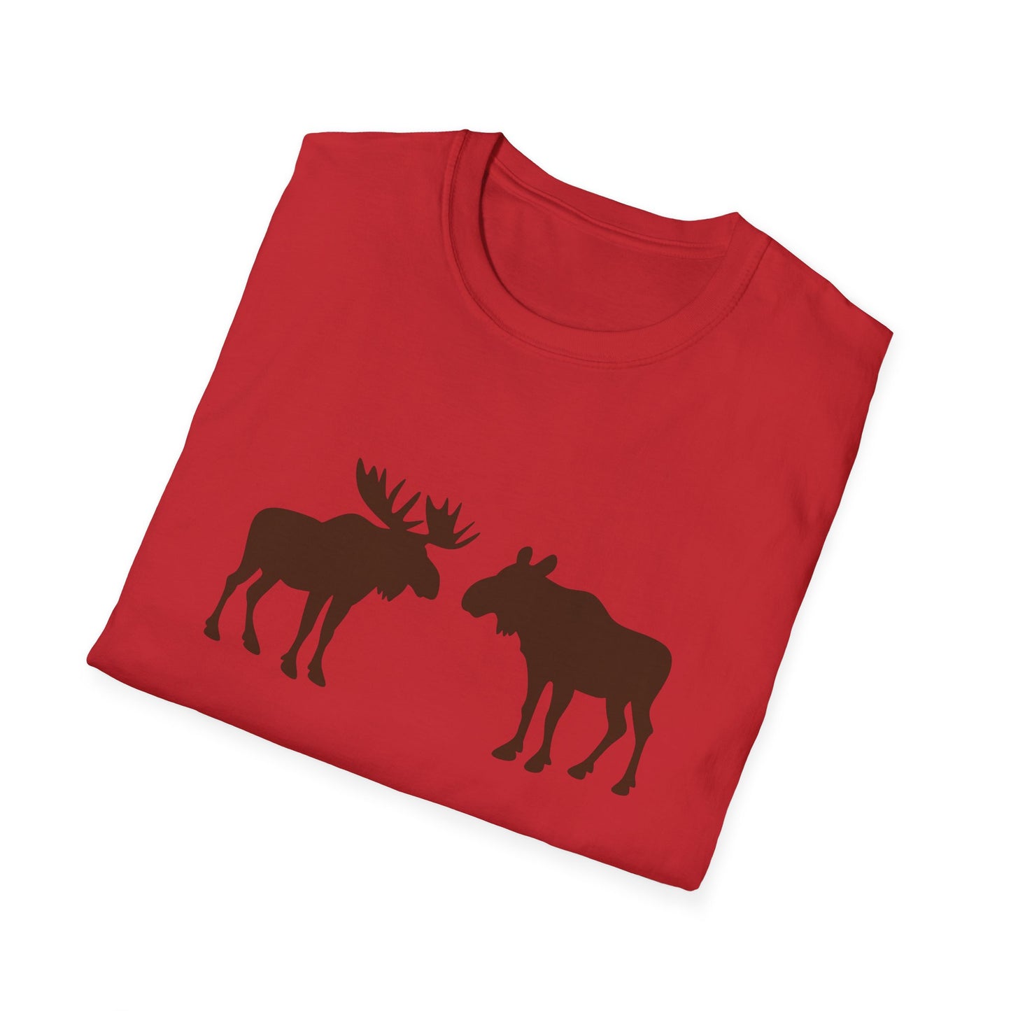 Moose Silhouette Unisex T-Shirt, Nature Lover Gift, Outdoor Adventure Tee, Wildlife Enthusiast Apparel, Casual Everyday Wear, [...]