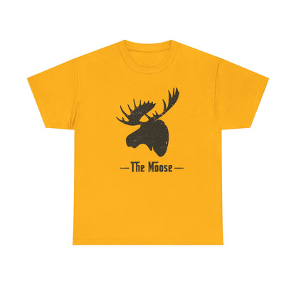 Moose Graphic Tee, Outdoor Adventure Shirt, Nature Lover Gift, Casual Wear, Animal Print T-Shirt