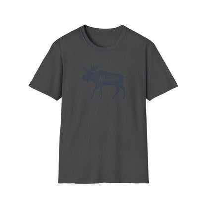 Moose Graphic Unisex T-Shirt | Nature Lover Tee, Outdoor Adventure Shirt, Wildlife Enthusiast Gift, Cabin Decor Apparel, Camping T-Shirt
