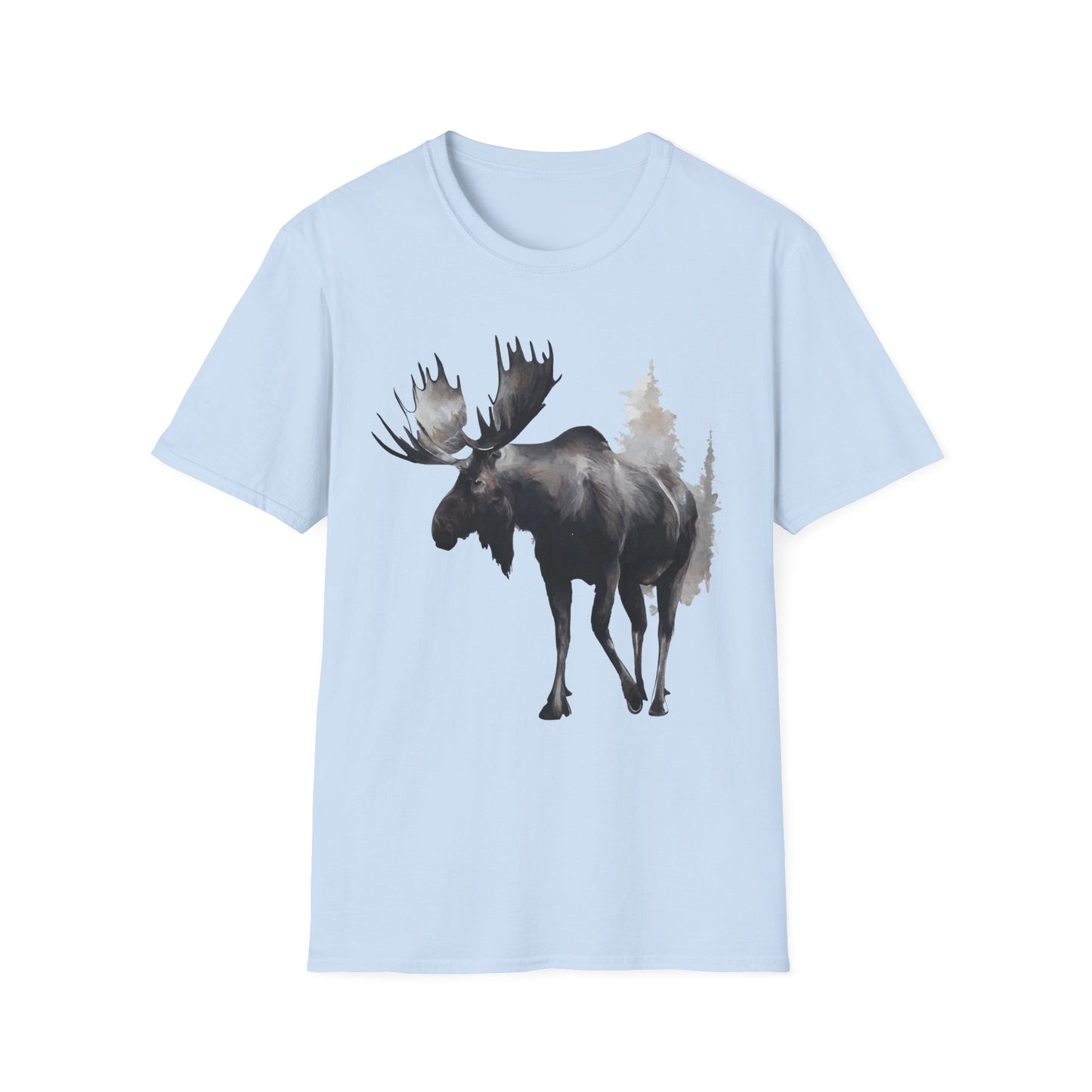 Stylish Moose Graphic T-Shirt - Perfect for Nature Lovers, Gifts for Outdoor Enthusiasts, Casual Wear, Eco-Friendly Apparel, Summer [...]
