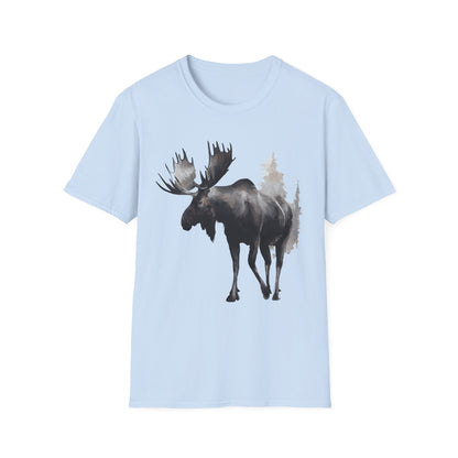Stylish Moose Graphic T-Shirt - Perfect for Nature Lovers, Gifts for Outdoor Enthusiasts, Casual Wear, Eco-Friendly Apparel, Summer [...]