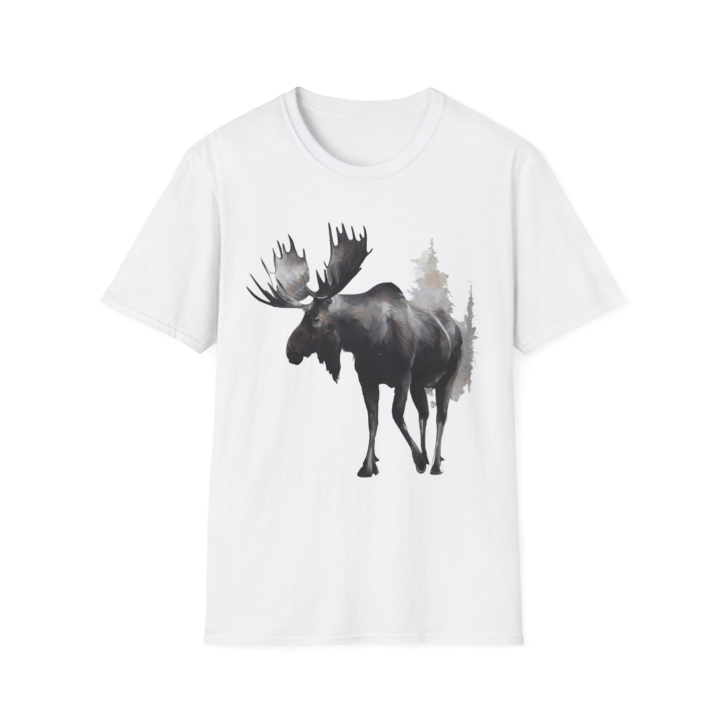 Stylish Moose Graphic T-Shirt - Perfect for Nature Lovers, Gifts for Outdoor Enthusiasts, Casual Wear, Eco-Friendly Apparel, Summer [...]