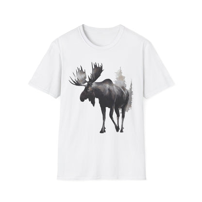 Stylish Moose Graphic T-Shirt - Perfect for Nature Lovers, Gifts for Outdoor Enthusiasts, Casual Wear, Eco-Friendly Apparel, Summer [...]
