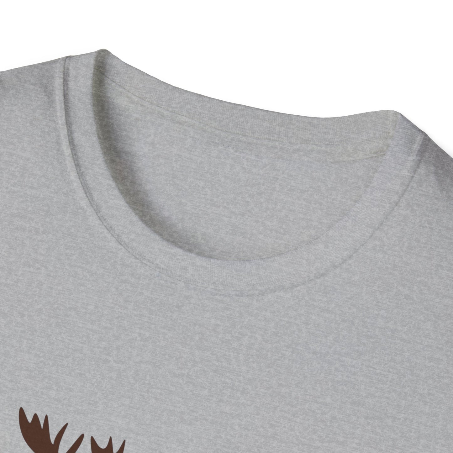 Moose Silhouette Unisex T-Shirt, Nature Lover Gift, Outdoor Adventure Tee, Wildlife Enthusiast Apparel, Casual Everyday Wear, [...]