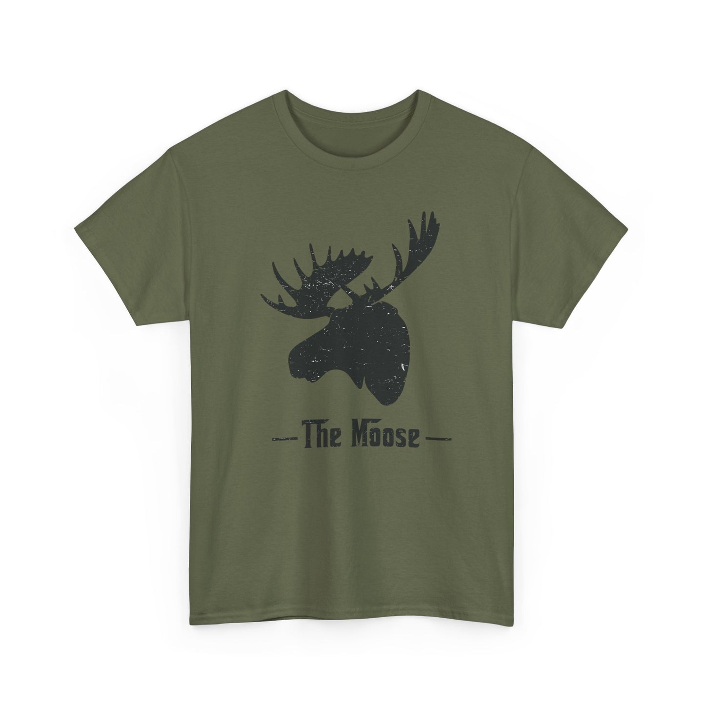 Moose Graphic Tee, Outdoor Adventure Shirt, Nature Lover Gift, Casual Wear, Animal Print T-Shirt